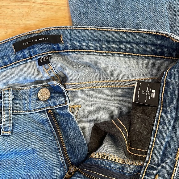 Flying Monkey Distressed Skinny Jeans - Picture 3 of 5